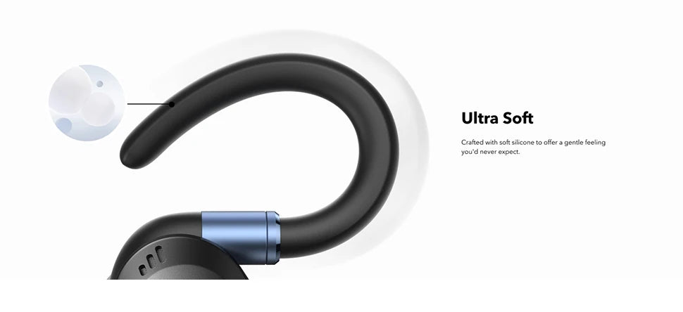 Soundcore Anker Sport X20 Écouteurs Bluetooth True Wireless – Crochets Oreille Sport | Workout & Fitness