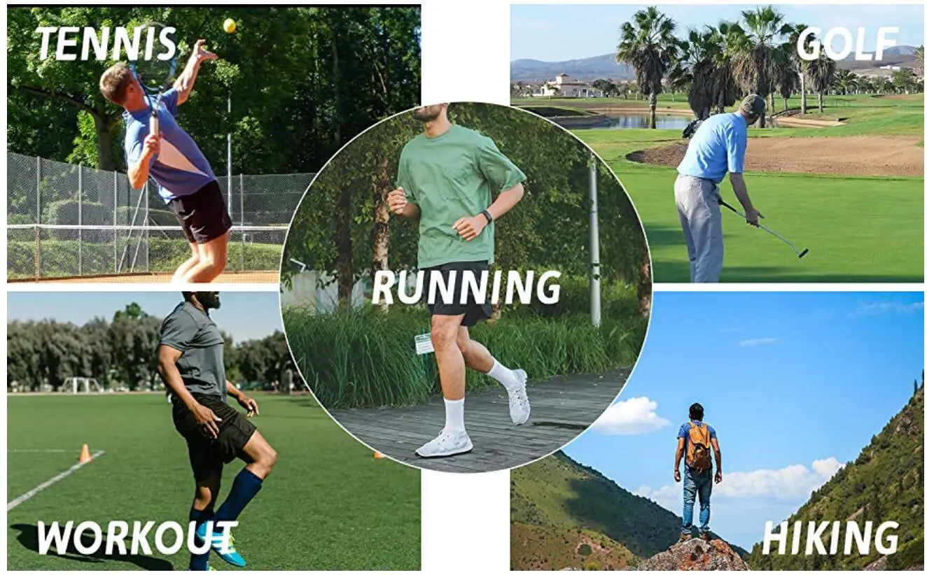 TACVASEN Quick Dry Summer T-shirts Mens Running Jogging T-shirts Crew Neck Athlete Sports Gym Fitness Pullover Reflective Shirts