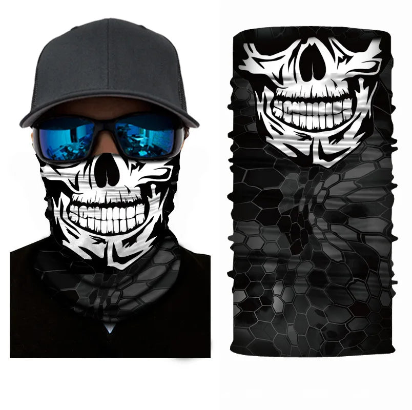 Tour de Cou Cagoule Multifonction – Bandana Sans Couture Coupe-Vent | Vélo, Ski, Moto, Randonnée & Snowboard