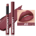 Crayon Lèvres Mat Waterproof 12 Couleurs – Longue Tenue Sans Transfert | Teinture Nude & Lip Stain