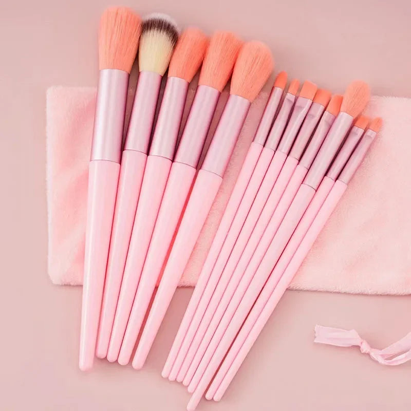 Set Pinceaux Maquillage Femme – Fards, Fond de Teint, Blush & Poudre | Blending Professionnel