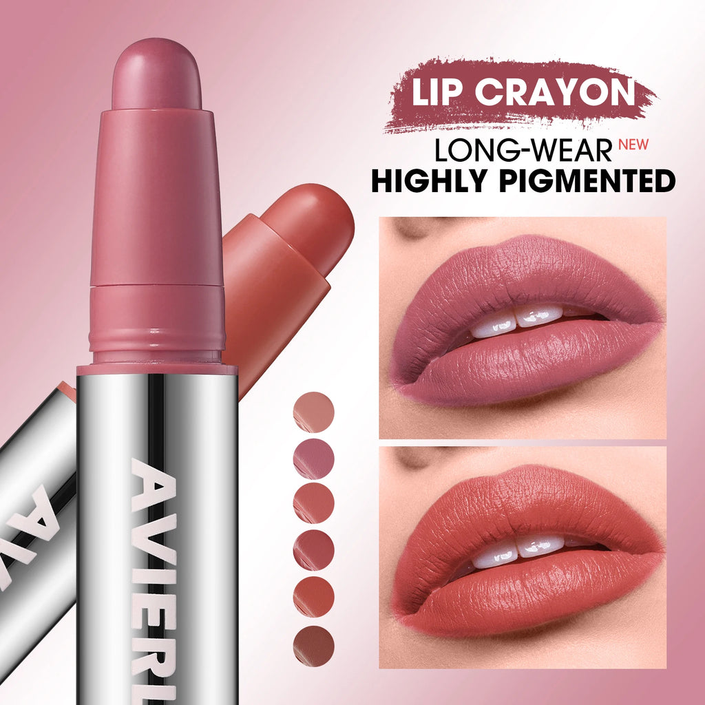 Rouge à Lèvres Mat Hydratant – Stylo Rotatif Facile à Appliquer | Waterproof Longue Tenue