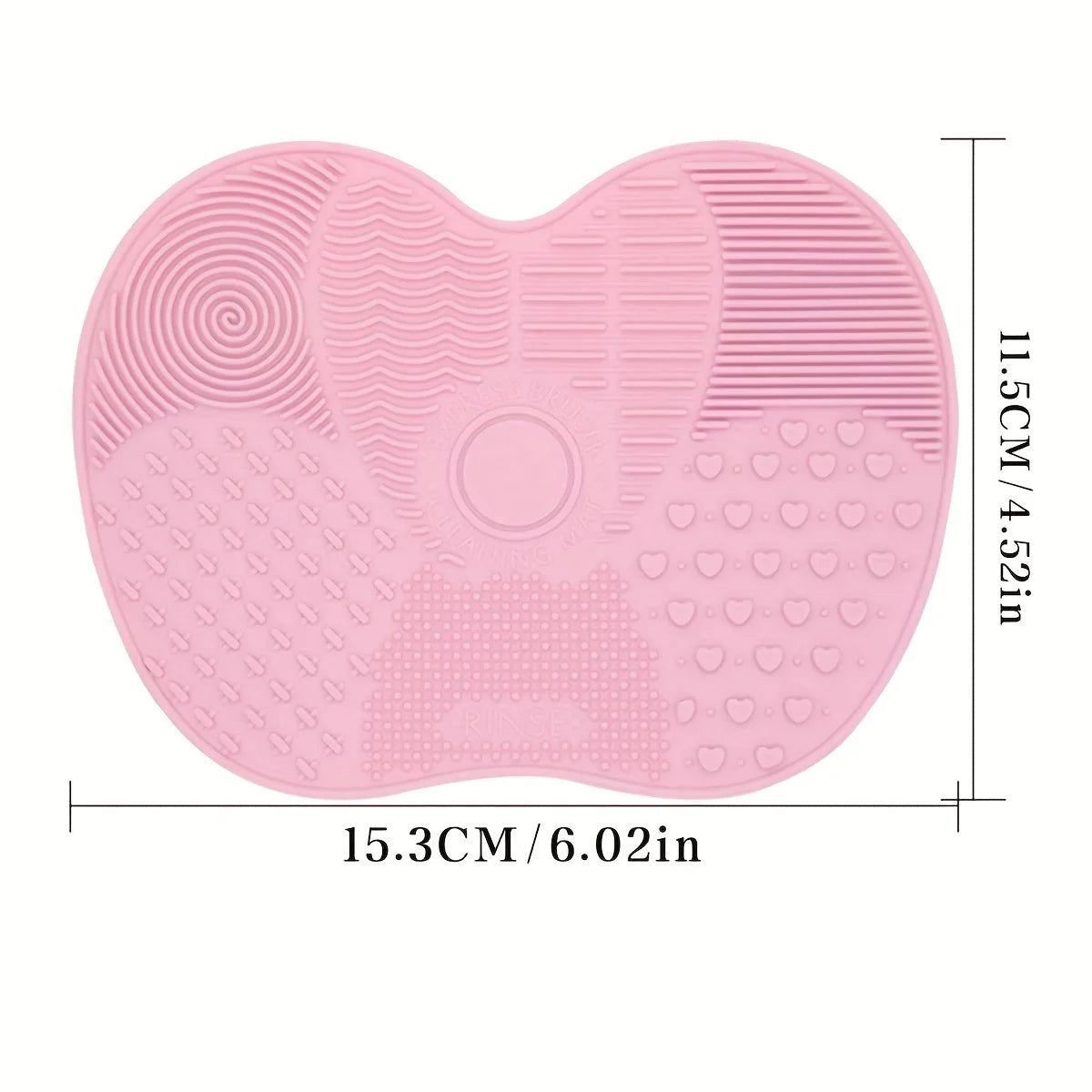 Pad Nettoyage Pinceaux Maquillage Silicone – Forme Pomme | Ventouses & Sans Forméhyde