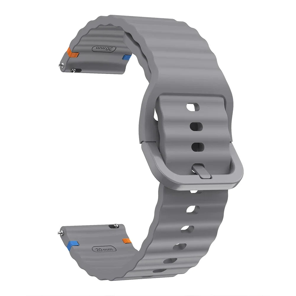 22mm Silikonarmband Xiaomi Watch 2 Pro S4 S3 S2 S1 Active Mi Watch Color 2 – Sportwelle