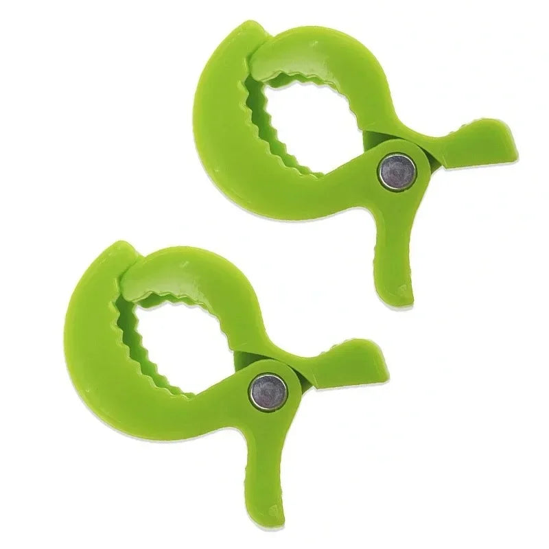 Kinderwagen Clips Zange – 2er/4er Set Multifunktionshaken Autositz Kinderwagen