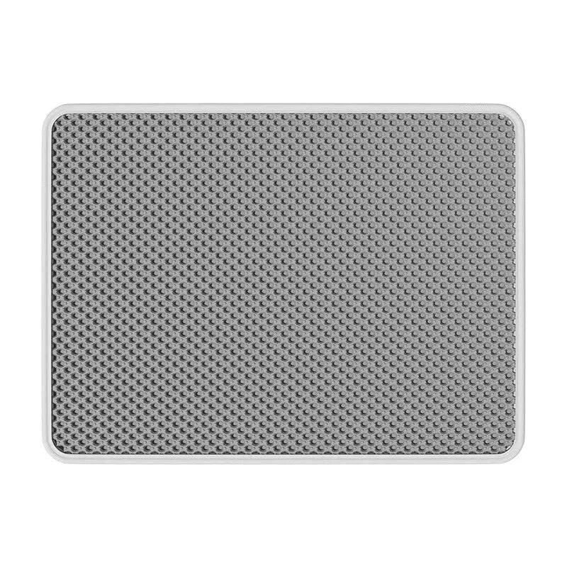 Tapis Litière Chat Double Couche EVA Imperméable Antidérapant – Filtre Sable Lavable Facile à Nettoyer | Accessoires Chat & Chien
