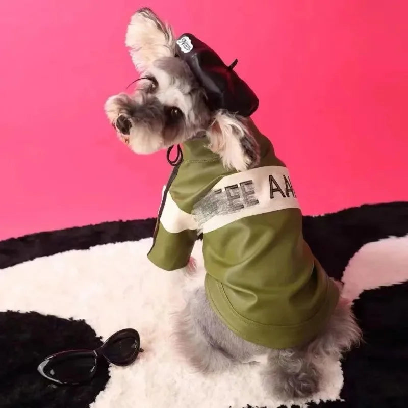 Manteau Chien Yorkshire Schnauzer Teddy Bear – Veste Designer Fashion Hiver Puppy Chaud
