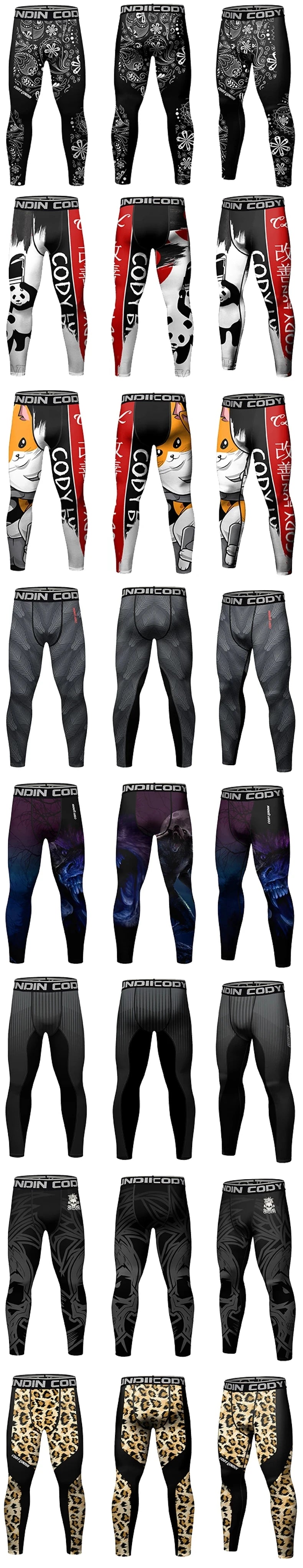 Leggings de Compression Homme - BJJ, Grappling & Fitness
