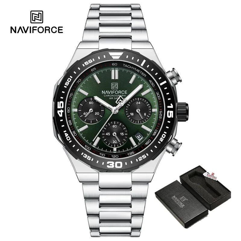 Montre Homme Naviforce Business Classique Quartz – Acier Inoxydable Étanche Fashion 2024