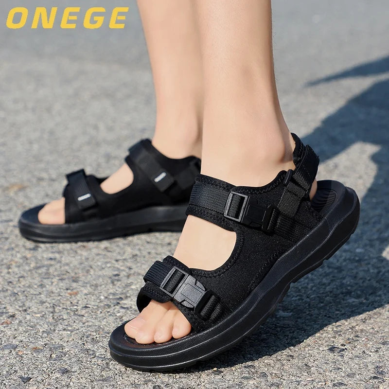 Sandales Sport Homme Non-Slip Conduite Plage Été – Résistantes Semelle Douce Tendance