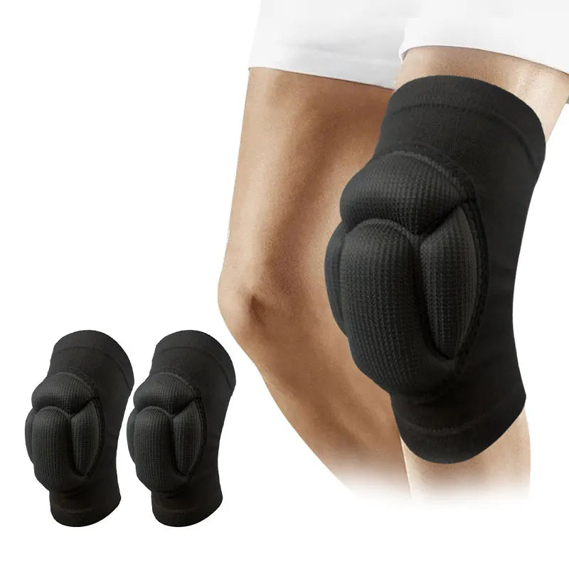 Genouillères Sport Épaissies Unisexe – Protection Élastique Genou | Fitness, Basketball & Volleyball | Anti-Chocs