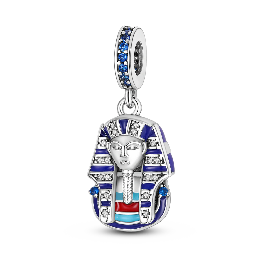 Charm Argent 925 Pendentif Croix, Ange, Pyramide & Pharaon – Breloque Spirituelle & Symbolique DIY | Compatible Bracelet Original | Bijou Personnalisé