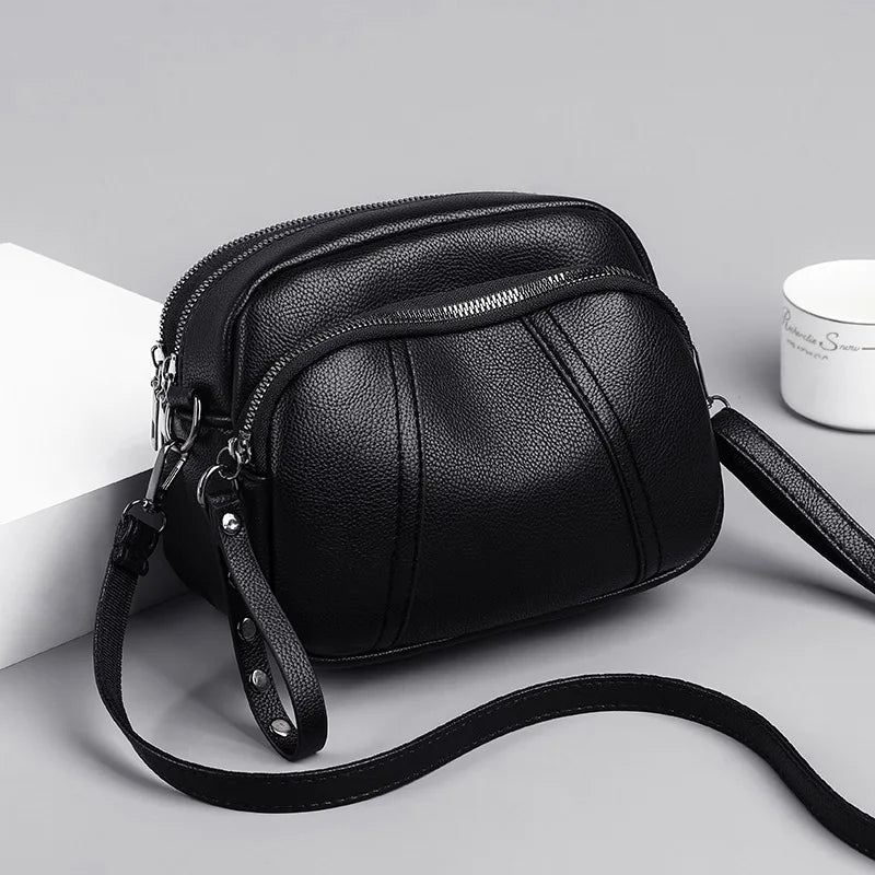 Sac à Main Femme Cuir Luxe – Pochette Bandoulière Élégante Mode Tendance