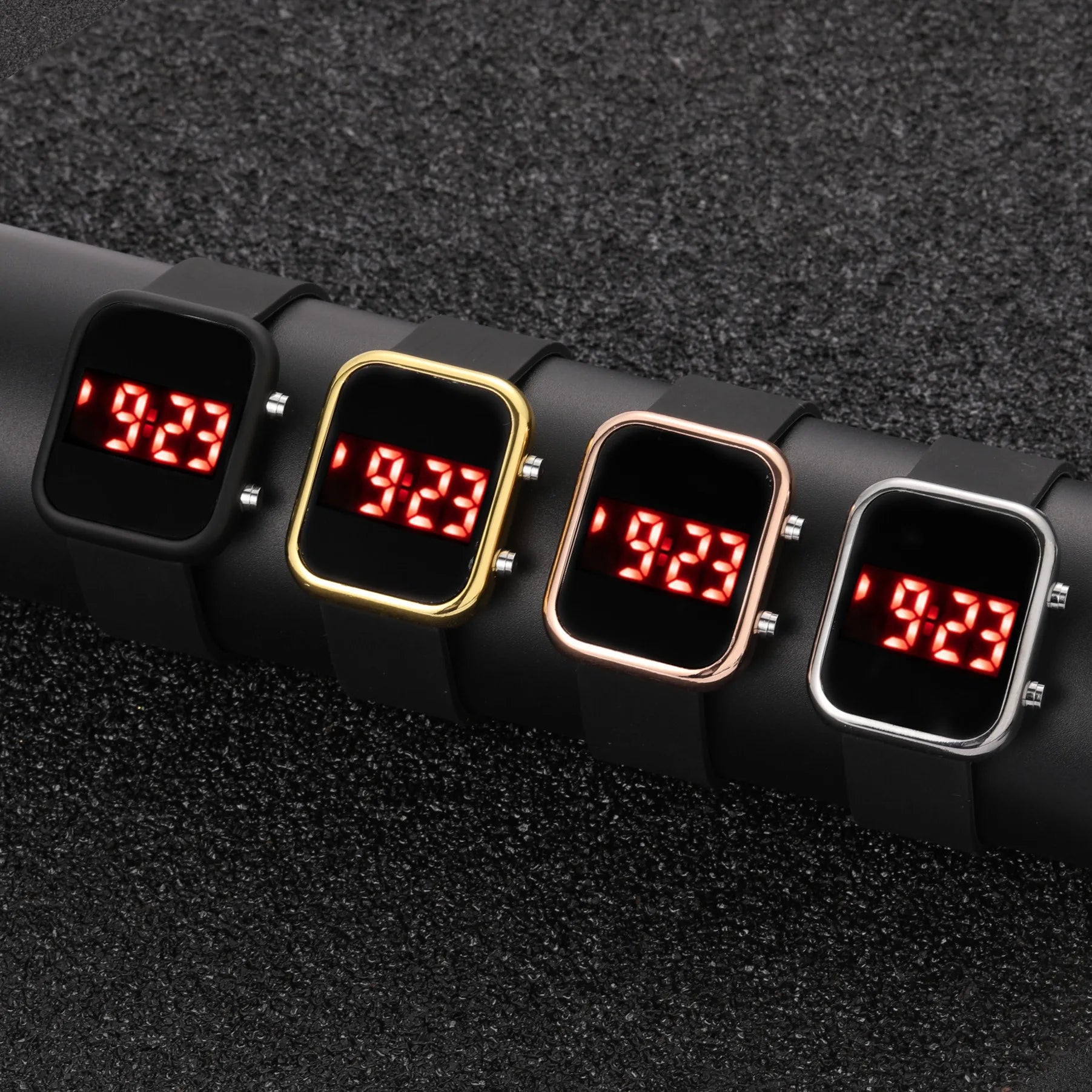 Montre LED Digital Unisexe Sport Étanche – Fashion Casual Homme Femme Ado Étudiant