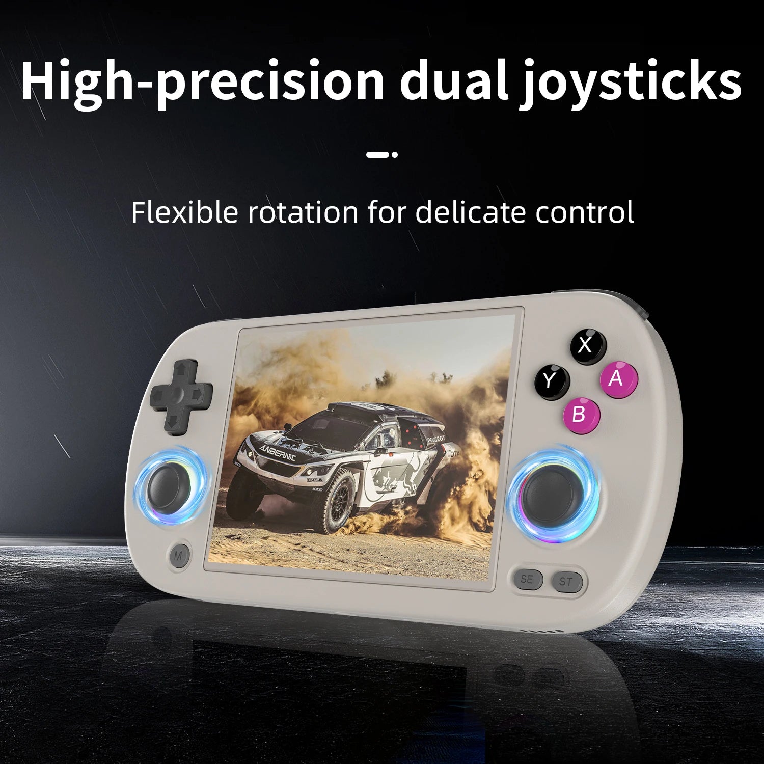 Anbernic RG40XXH Console Gaming Rétro Portable 4.0" – 64G, 5000+ Jeux Préchargés, Système Linux 64-bit | Emulateur Retrogaming