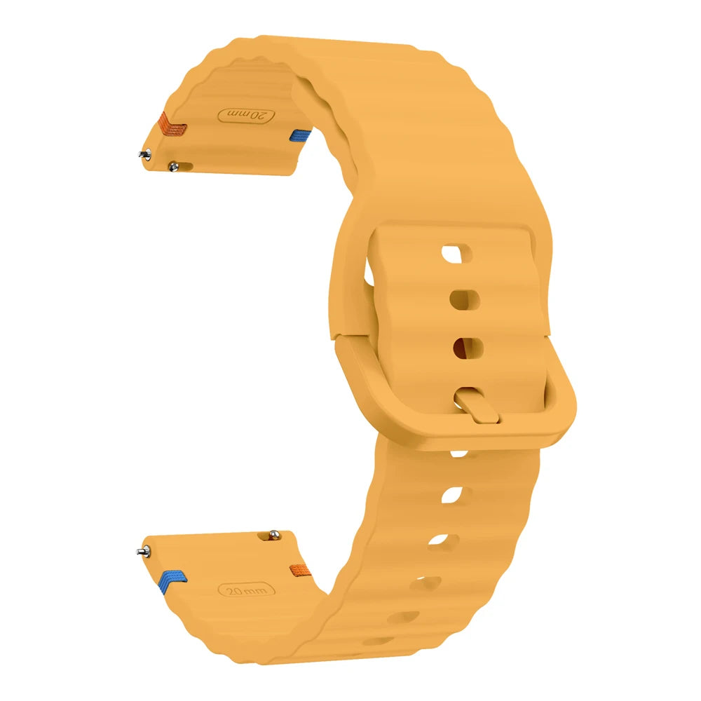 Bracelet Silicone 22mm Xiaomi Watch 2 Pro S4 S3 S2 S1 Active Mi Watch Color 2 – Vague Sport