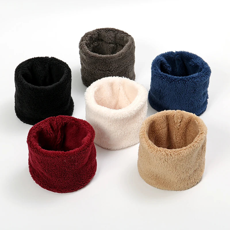 Warmer Kaschmir-Halswärmer Winter – Dickes Fleece-Loop-Schal | Gesichts- & Nackenwärmer | Herren, Damen & Kinder | Outdoor & Sport