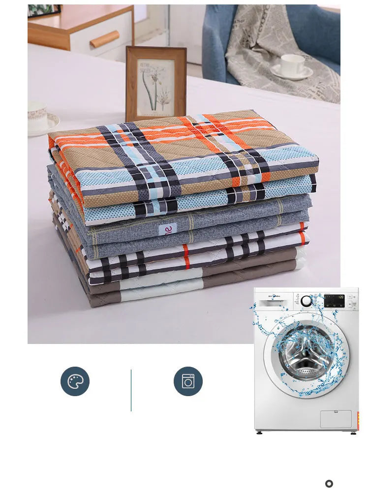 Alèse Imperméable Lavable Bébé Imprimé Cartoon – Protège-Matelas Respirant Anti-Fuite Toddler