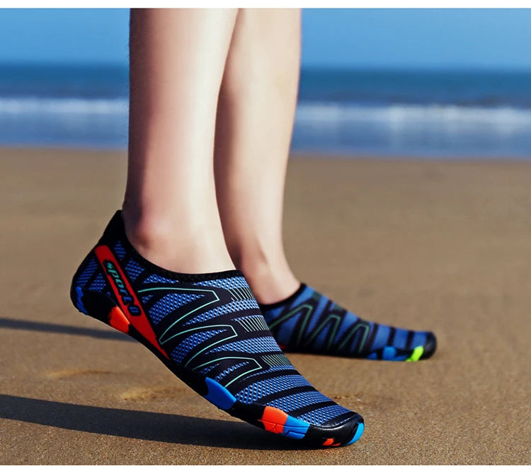 Chaussures Aquatiques Unisexe Grande Taille – Pieds Nus, Plage & Piscine | Yoga, Fitness & Natation | Tailles 35-46