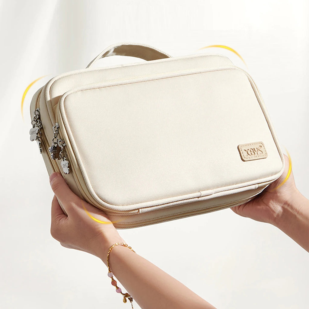 Sac Rangement Bracelets Montres Femme – Organisateur Maquillage Voyage Grande Capacité | Trousse Toilette Portable
