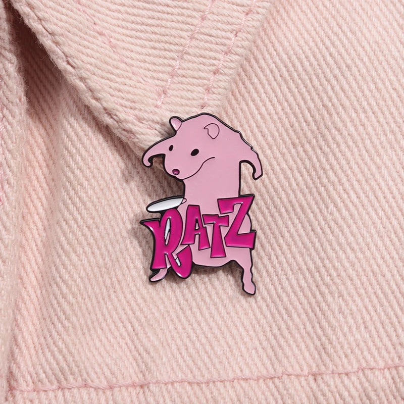 Pin's Émail Animaux Cartoon – Pingouin, Grenouille, Lapin & Chat | Broche Métal Badge Lapel | Bijou Cadeau Tendance