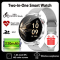 Smartwatch 2-en-1 + Écouteurs TWS Bluetooth – Écran HD 1.85" IP67 Étanche | 100+ Sports | Appels & Suivi Fitness