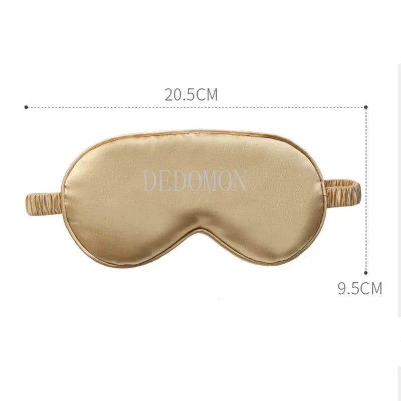 Lot 3 Seiden-Augenmasken für Damen – Seidige Anti-Licht-Schlafmaske | Schlaf, Reise & Erholung | Nachtpflege für Haut & Augen