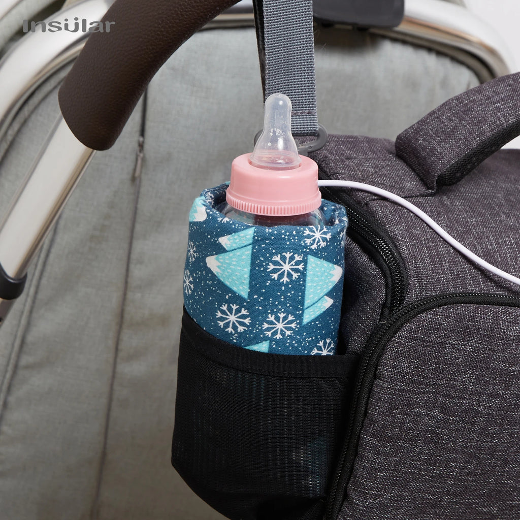 Chauffe-Biberon USB Portable – Sac Isotherme de Voyage pour Bébé