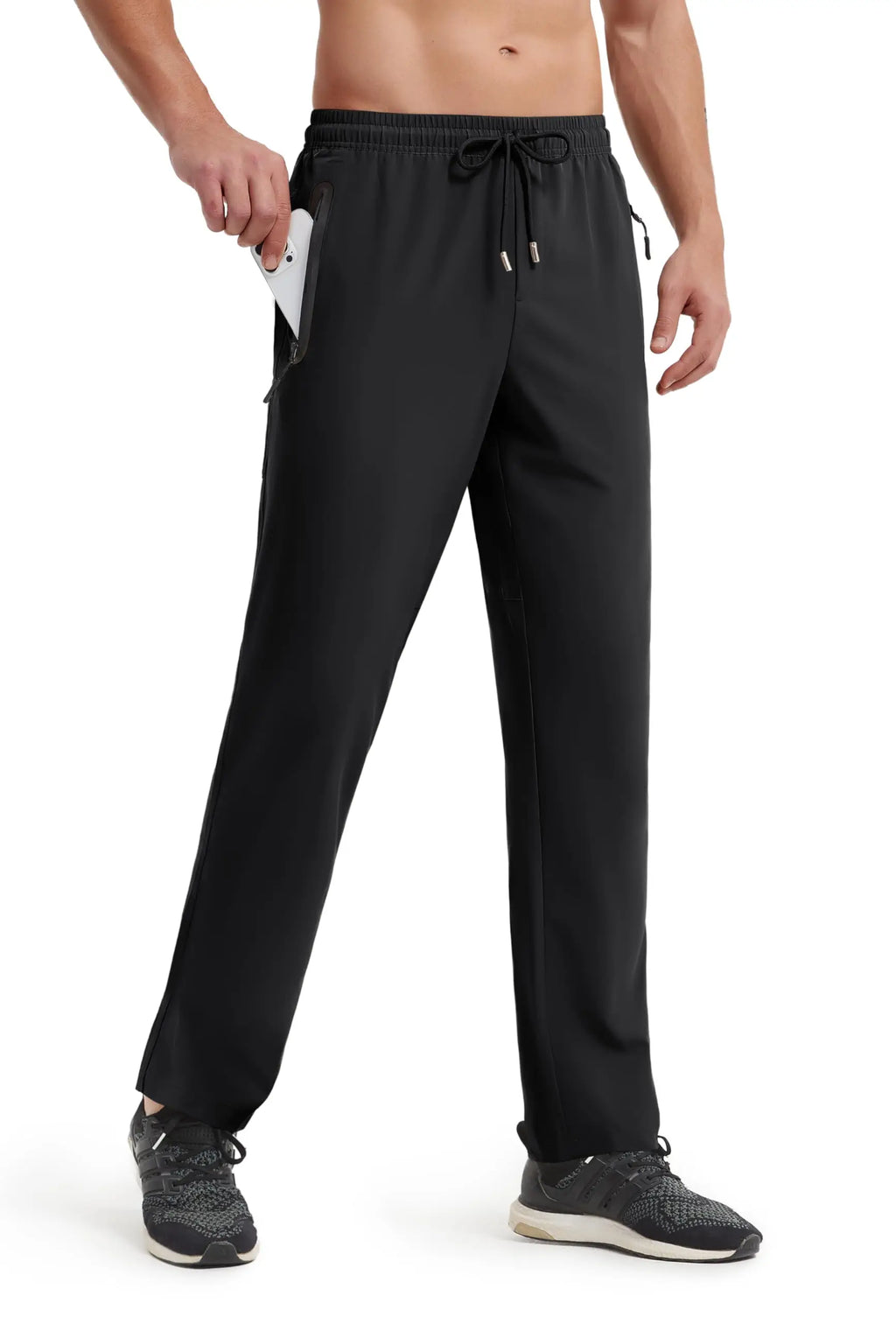 Pantalon Outdoor Homme Séchage Rapide Straight Running Randonnée Élastique Léger Yoga Fitness Jogger Performant Confortable Intemporel – Pantalon Outdoor Premium Séchage Rapide Randonnée | Mode Homme Outdoor Sport Premium