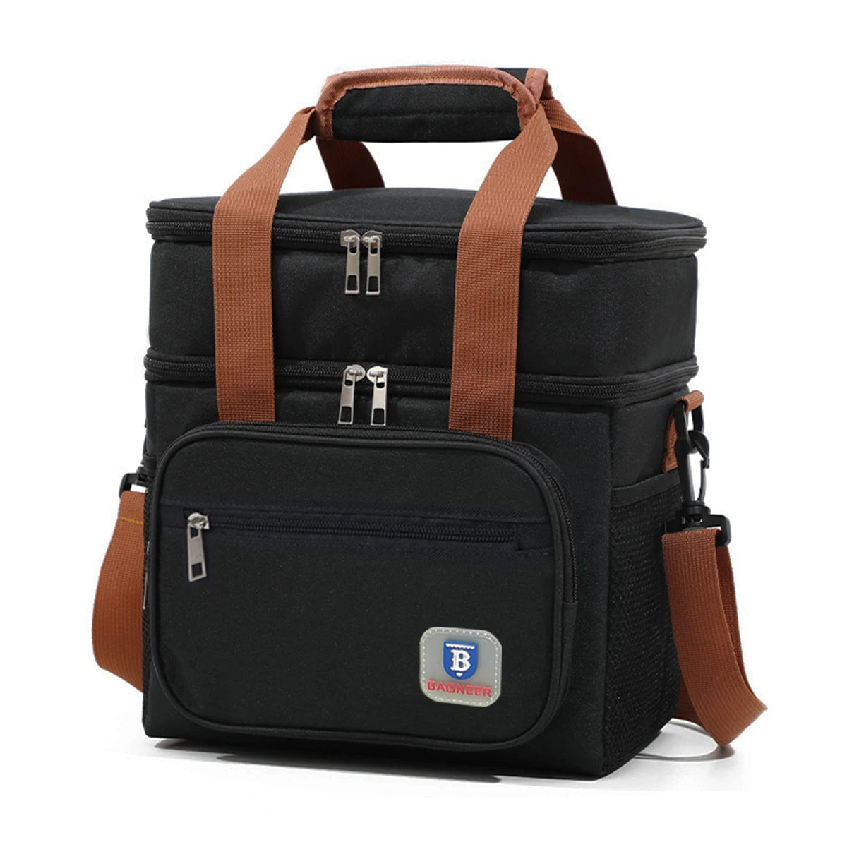 Sac Repas Isotherme – Lunch Bag Pique-Nique Camping Travail École Anti-Fuite Bandoulière
