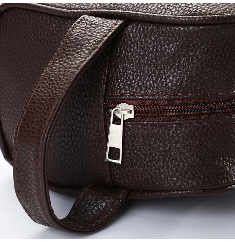 Trousse Toilette Homme Personnalisée – Grande Capacité Voyage Zipper | Cadeau Homme