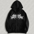 Hoodie Zippé Homme Y2K Imprimé Graphic Hip-Hop Gothique Chaud Automne Hiver | Sweatshirt Y2K Gothique Premium