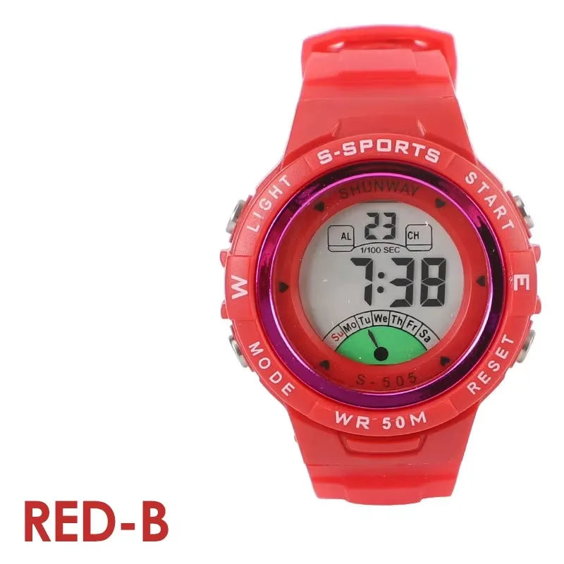 Montre Enfant UTHAI CE02 Quartz Colorée – Fille Garçon Étanche 50M Sport Student