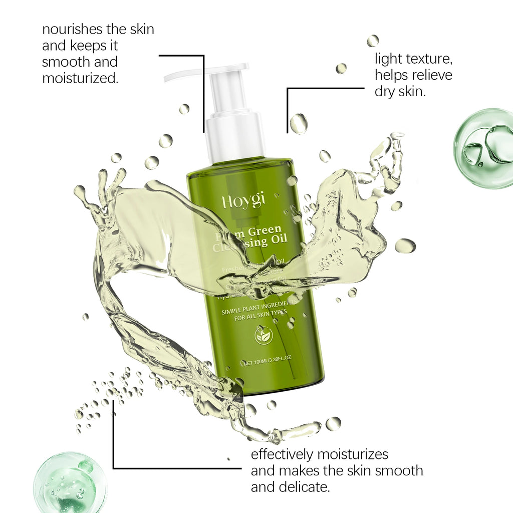 Huile Démaquillante Douce Nettoyage Profond – Anti-Points Noirs & Exfoliante | Soin Visage Femme
