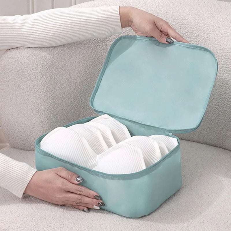 Set 7 Organisateurs de Voyage Packing Cubes – Rangement Valise Vêtements Chaussures Pliable