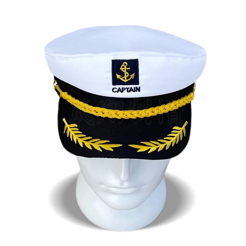 Chapeau Capitaine Marin Adulte – Réglable Homme & Femme | Déguisement & Fête