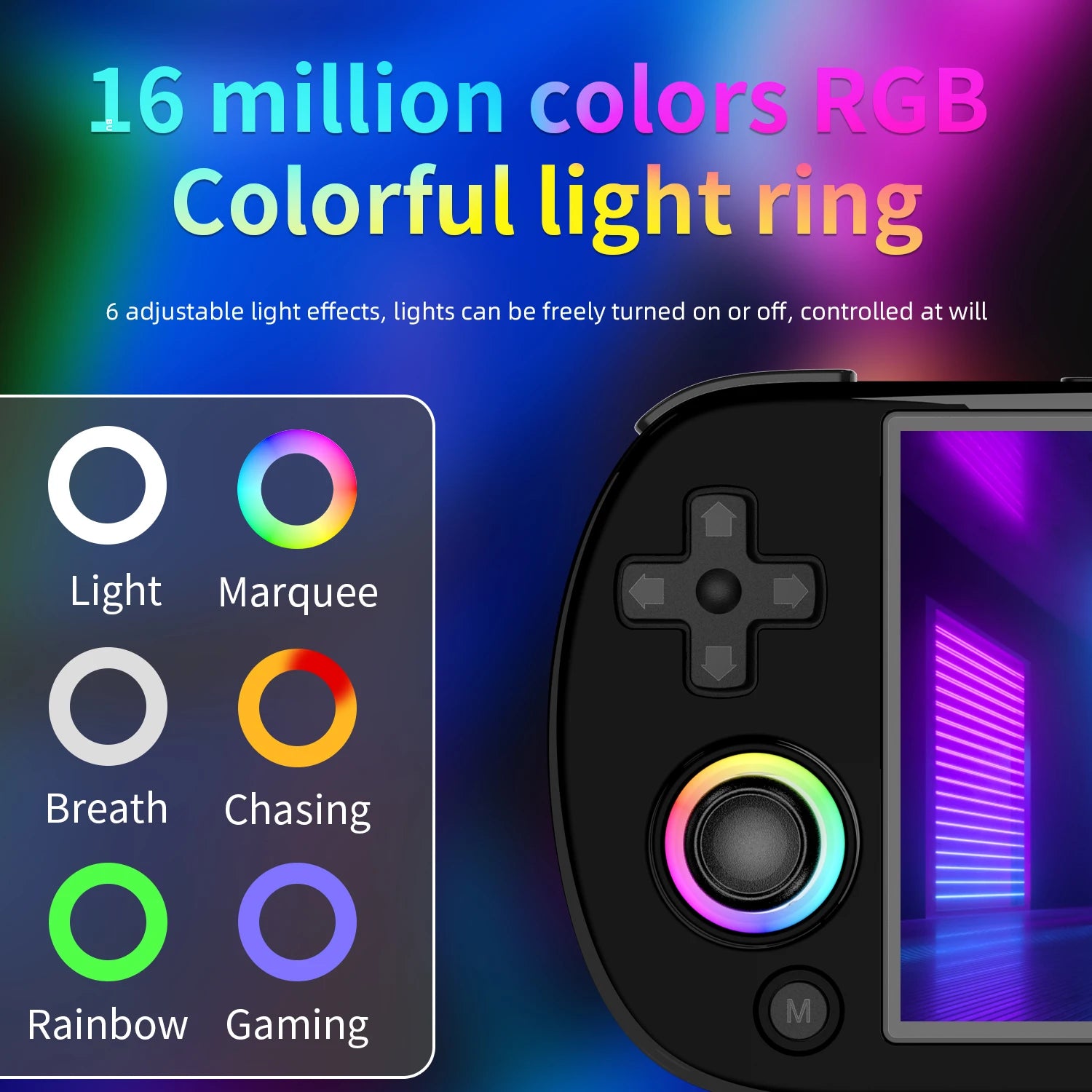 Anbernic RG40XXH Console Gaming Rétro Portable 4.0" – 64G, 5000+ Jeux Préchargés, Système Linux 64-bit | Emulateur Retrogaming