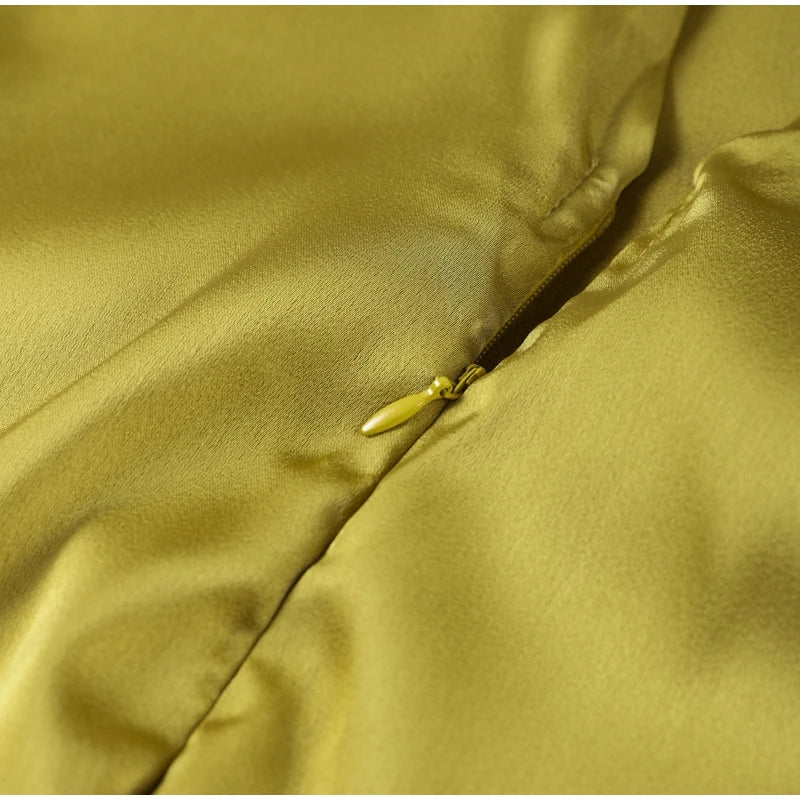 Robe Maxi Satin Femme Volantée Bretelles Fente Latérale Dos Nu Sans Manches Sexy – Longue Élégante Soirée Club | Glamour 2025