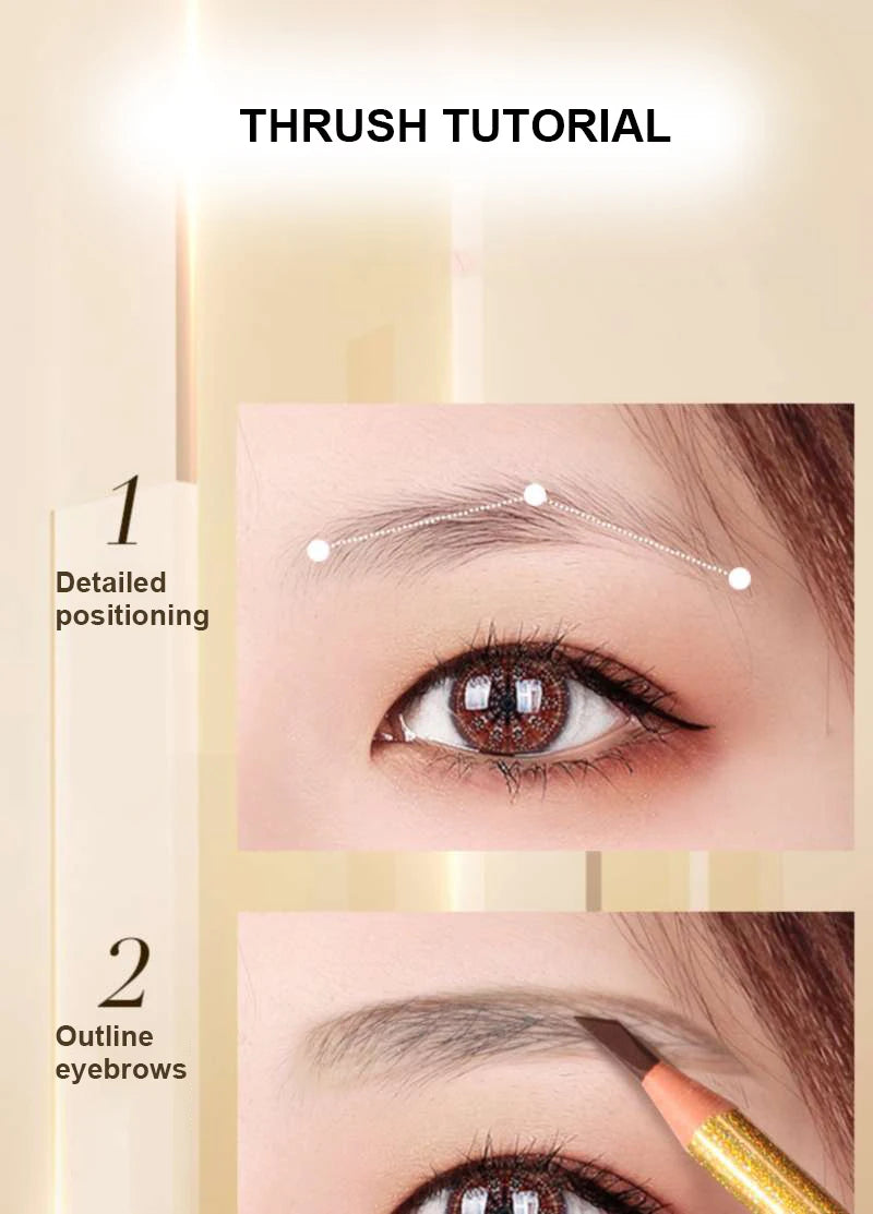 Crayon Sourcils Waterproof Tattoo Tint – Longue Tenue Naturel | Maquillage Professionnel