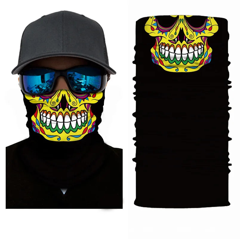 Tour de Cou Cagoule Multifonction – Bandana Sans Couture Coupe-Vent | Vélo, Ski, Moto, Randonnée & Snowboard
