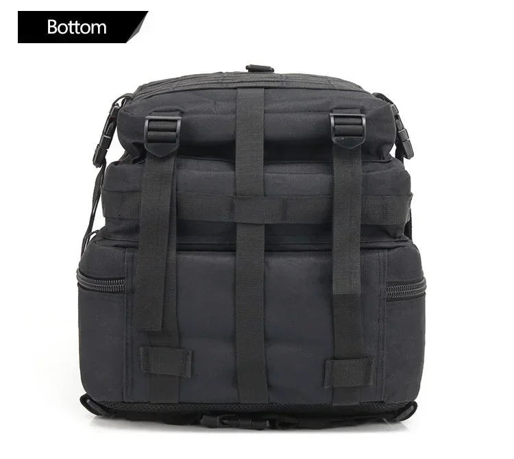 Sac à Dos Tactique Homme 45L – Sac Randonnée Camping Chasse Trekking Molle Militaire