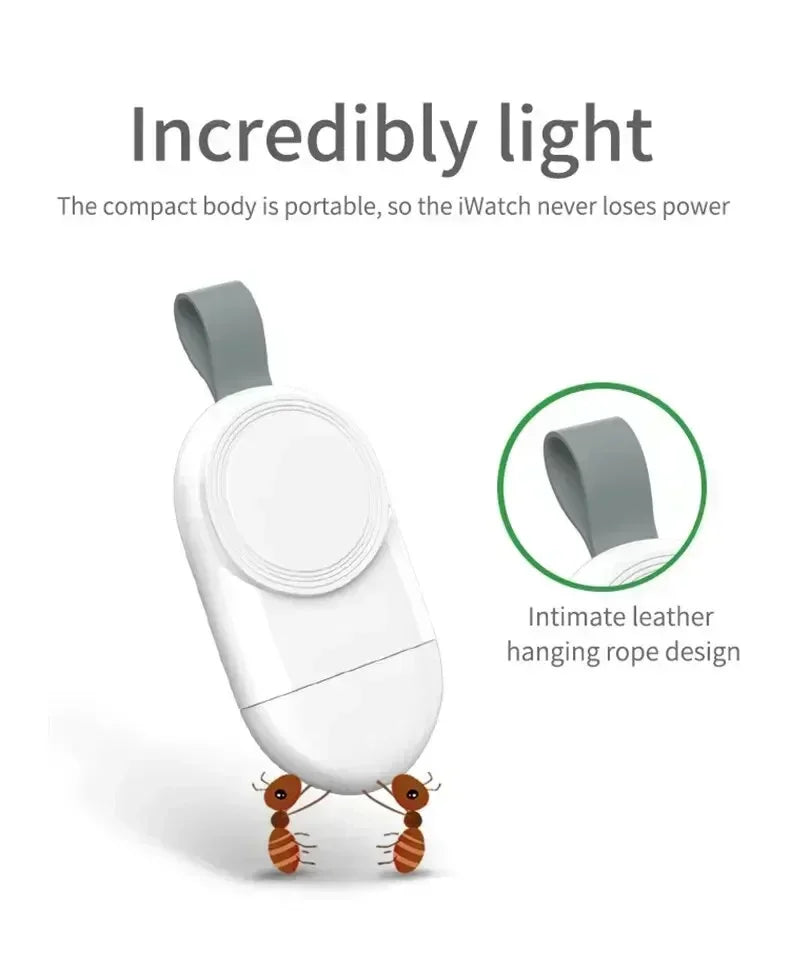 Chargeur iWatch Dock Magnétique Portable – Apple Watch Series 10-2 Ultra SE Voyage