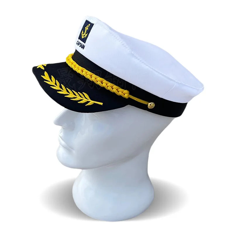 Chapeau Capitaine Marin Adulte – Réglable Homme & Femme | Déguisement & Fête