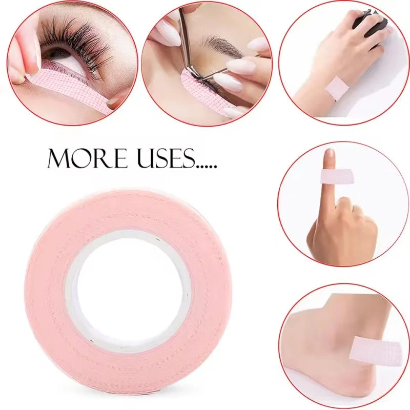 Ruban Micropore Extension Cils 4mm – Respirant Facile à Déchirer | Accessoires Pose Cils