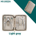 MR.GREEN Kit Manucure Coupe-Ongles Acier Inoxydable Professionnel – Outils Pédicure avec Étui de Voyage