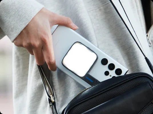 Lampe Selfie Magnétique amaran Go – Rechargeable Portable avec Miroir | Maquillage, Vidéo & TikTok