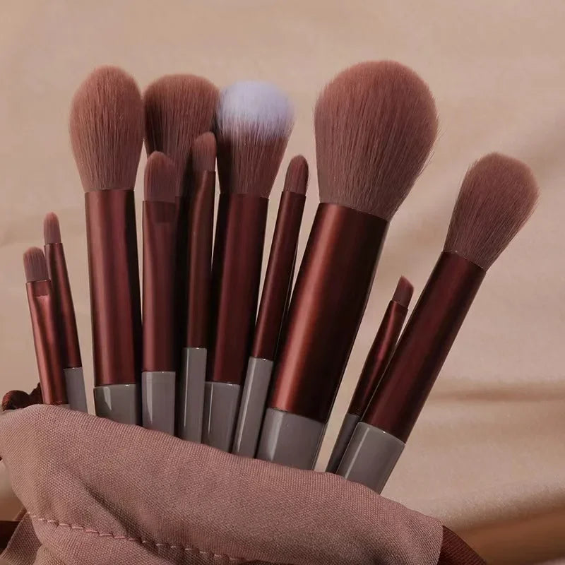 Set Pinceaux Maquillage Femme – Fards, Fond de Teint, Blush & Poudre | Blending Professionnel