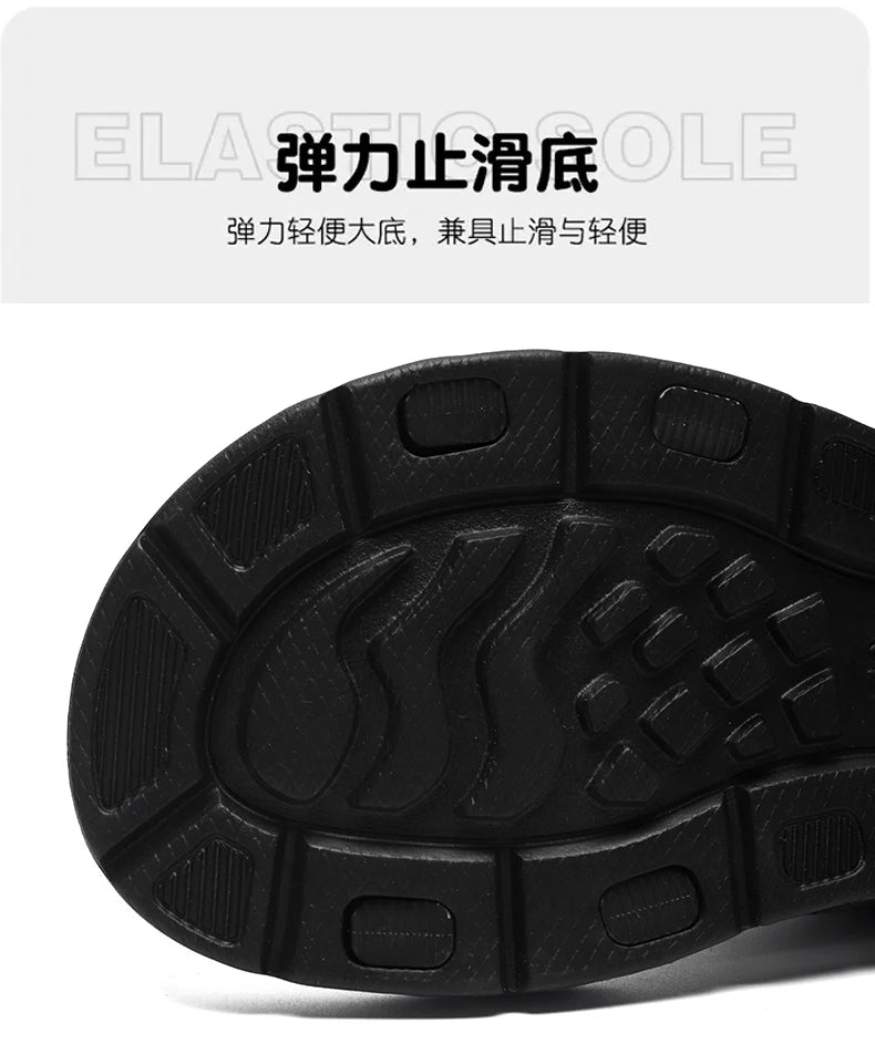 Sandales Sport Homme Non-Slip Conduite Plage Été – Résistantes Semelle Douce Tendance