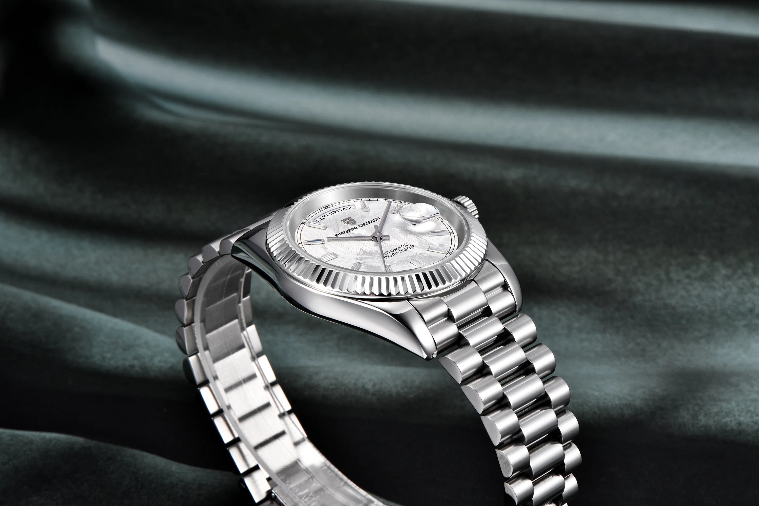 PAGANI DESIGN DD40 2026 Montre Automatique Homme – Verre Saphir AR, Mécanique, Acier Inoxydable | Montre Luxe Homme