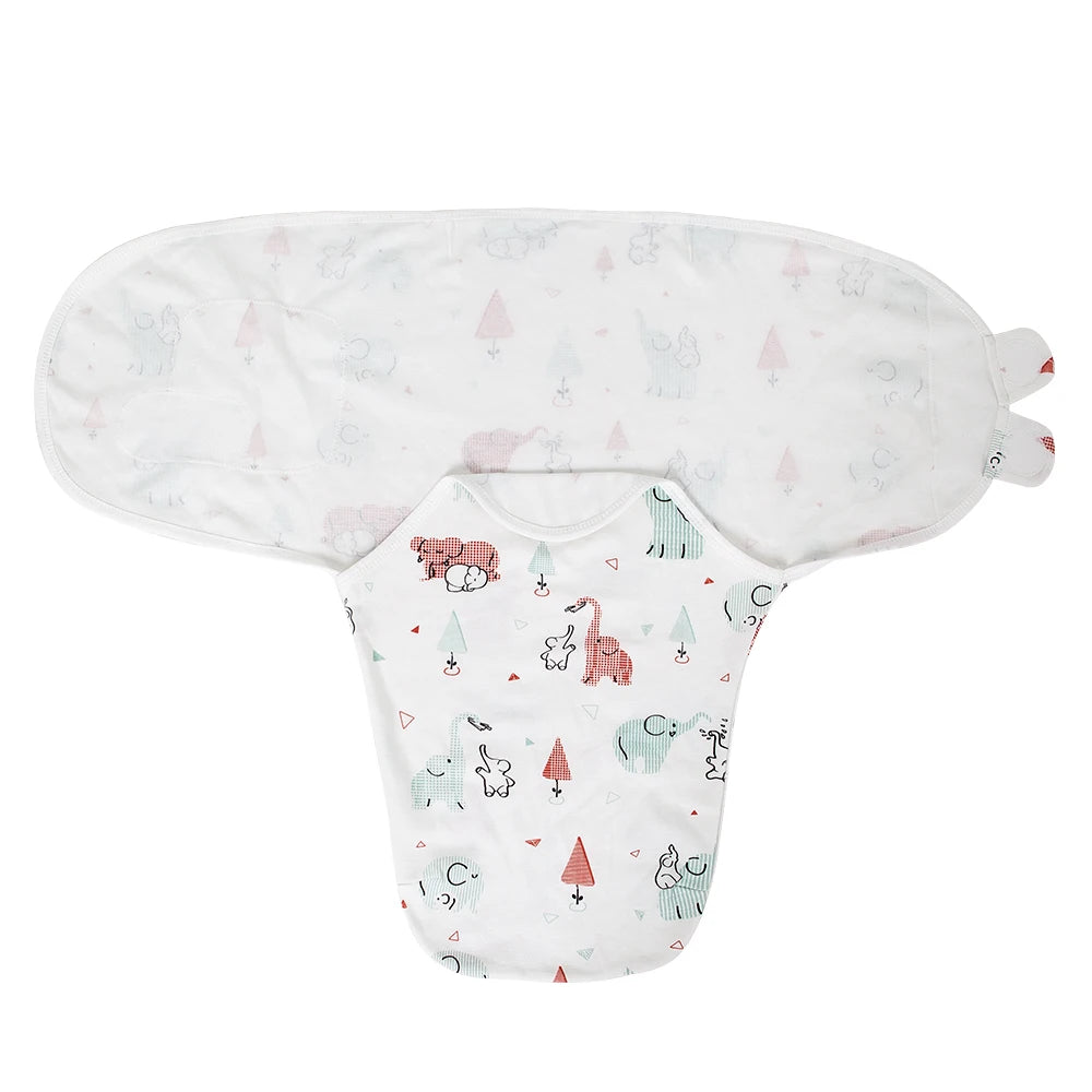 Gigoteuse Bébé Fille 100% Coton – Sac de Couchage Emmaillotage Enveloppe Cocon Nouveau-Né